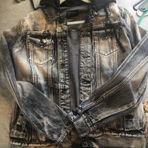 Acid Wash Denim Jacket